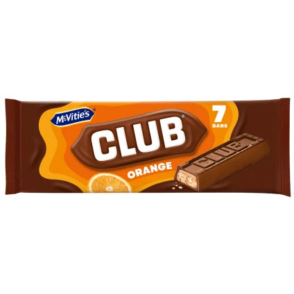 McVitie's Club Orange - 154g