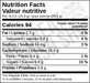 McVitie's Jamaica Ginger Cake 232g nutrition facts label (valeur nutritive): 94 calories per 25.8 g serving