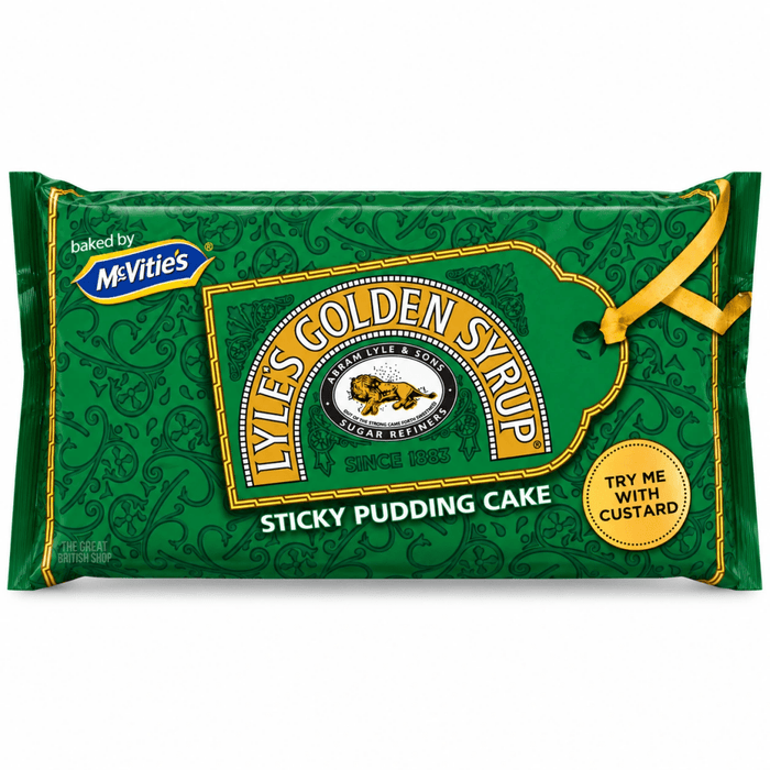 McVitie's Lyle's Golden Syrup Sticky Pudding Cake imported British grocery product available in Canada