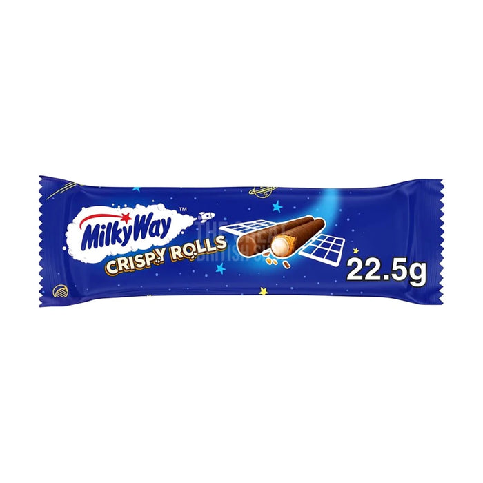 Milky Way Crispy Rolls - 22.5g imported British grocery product available in Canada