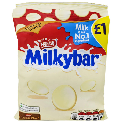 Milkybar Buttons - 85g | British Store Online | The Great British Shop