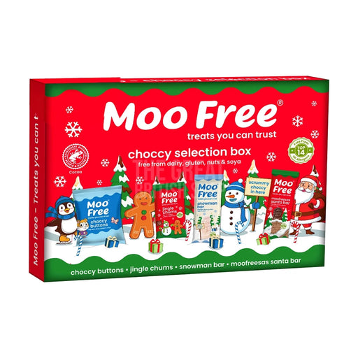 Moo Free Selection Box - 100g imported British grocery product available in Canada