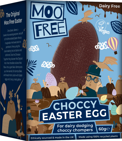Moo Free Vegan Choccy Easter Egg - 60g | British Store Online | The Great British Shop