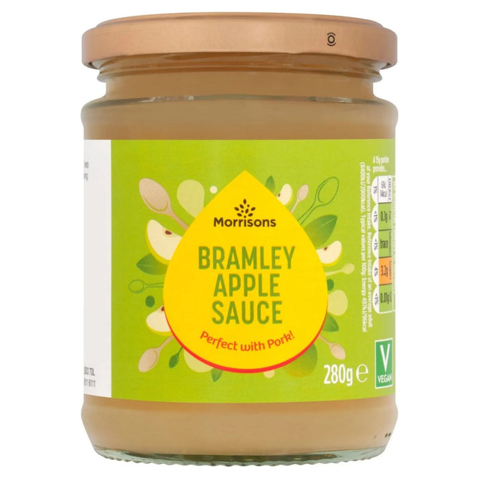 Morrisons Bramley Apple Sauce - 280g | British Store Online | The Great British Shop