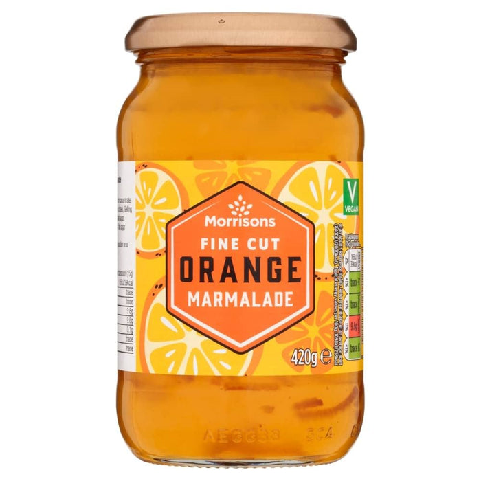 Morrisons Fine Cut Marmalade - 420g | British Store Online | The Great British Shop