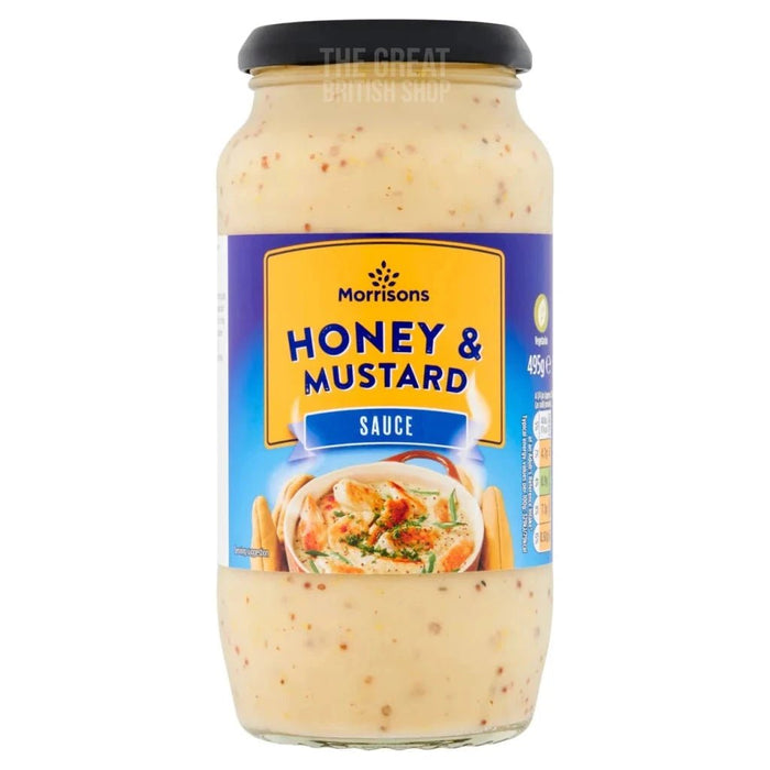 Morrisons Honey & Mustard - 495g imported British grocery product available in Canada