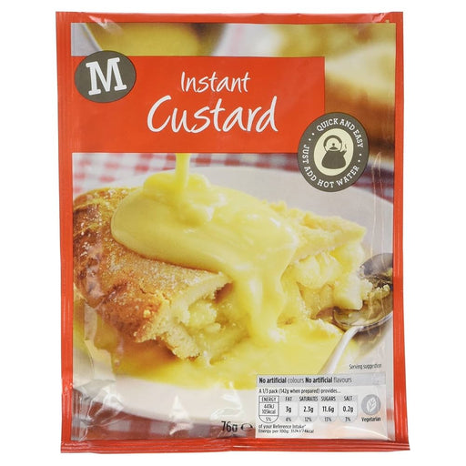 Morrisons Instant Custard - 76g | British Store Online | The Great British Shop