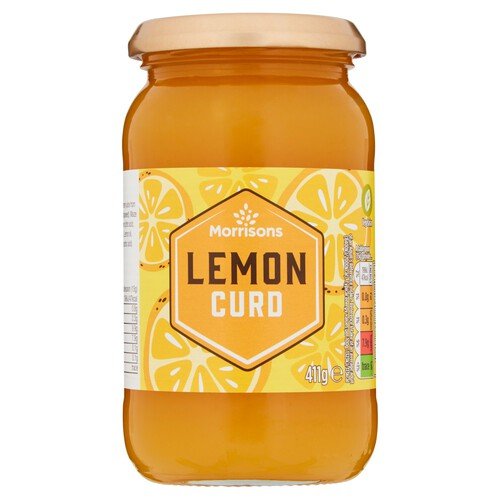 Morrisons Lemon Curd - 420g | British Store Online | The Great British Shop