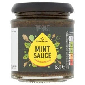 Morrisons Mint Sauce - 180g imported British grocery product available in Canada