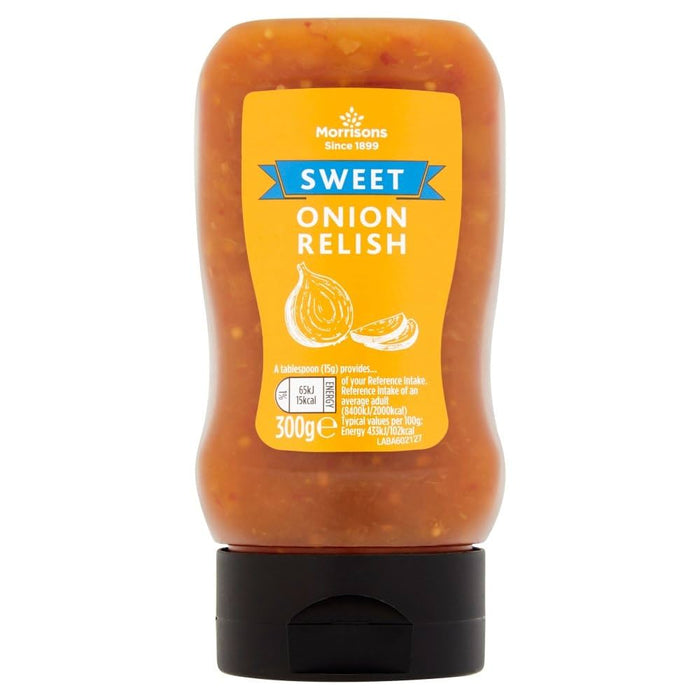 Morrisons Onion Relish - 300g | British Store Online | The Great British Shop