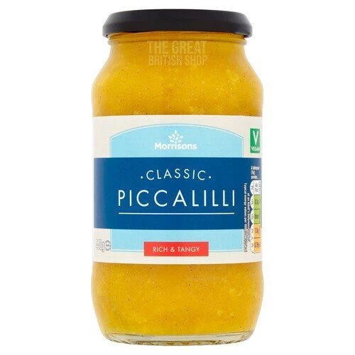 Morrisons Piccalilli - 440g imported British grocery product available in Canada
