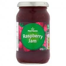Morrisons Raspberry Jam - 420g | British Store Online | The Great British Shop