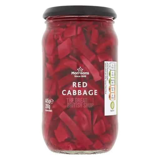 Morrisons Red Cabbage - 445g imported British grocery product available in Canada