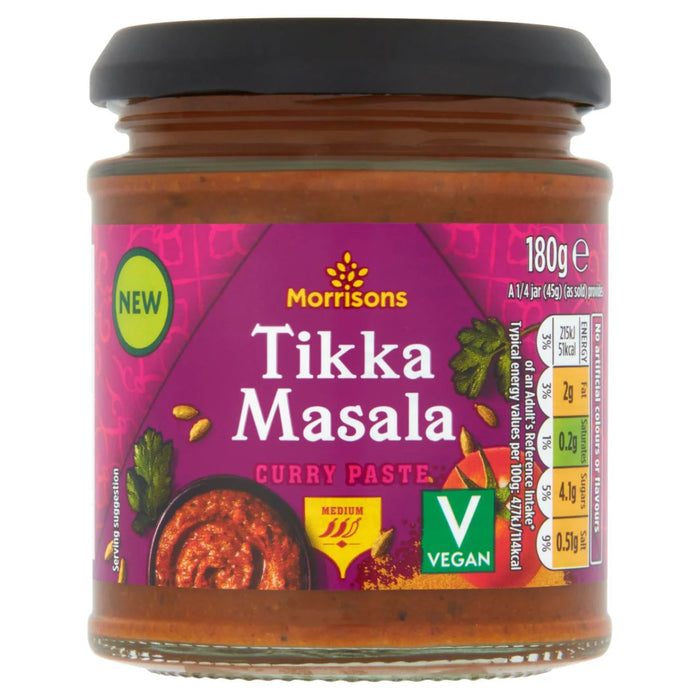 Morrisons Tikka Masala Curry Paste | British Store Online | The Great British Shop