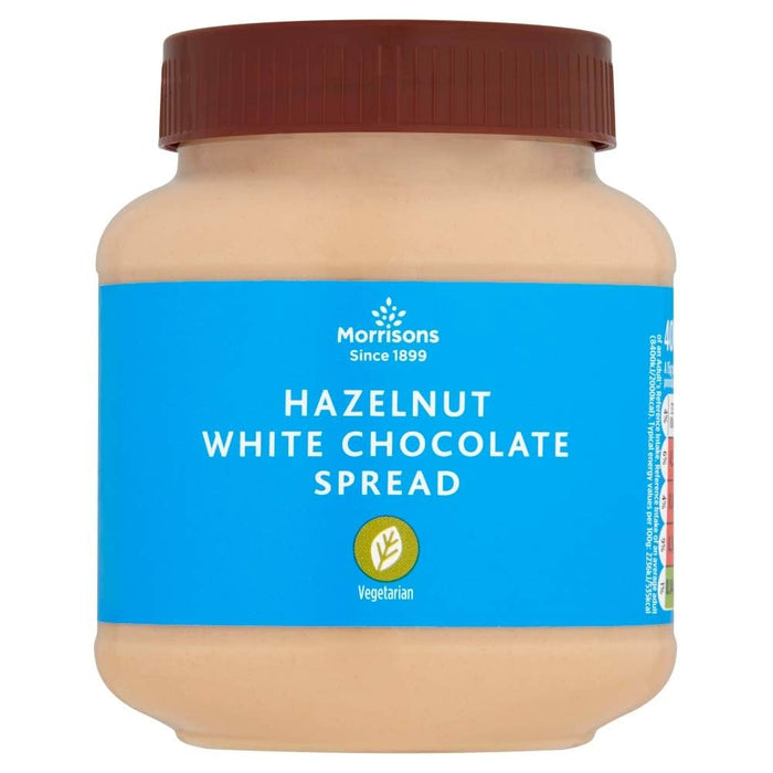 Morrisons White Chocolate & Hazelnut Spread - 400g | British Store Online | The Great British Shop