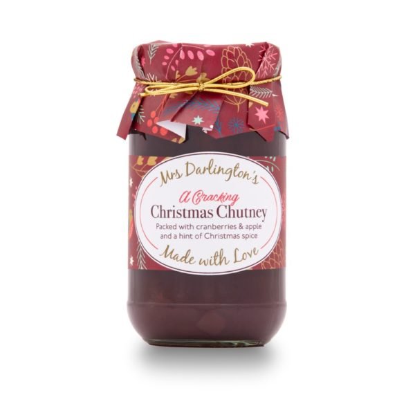 Mrs Darlington's Cracking Christmas Chutney - 312g imported British grocery product available in Canada
