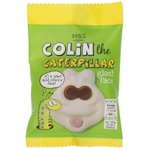 M&S Colin the Caterpillar Face - 40g | British Store Online | The Great British Shop