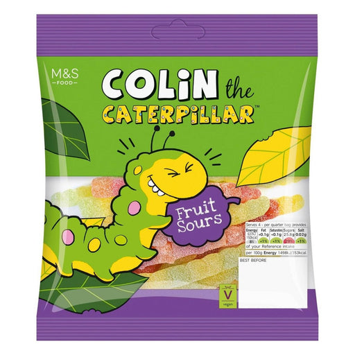 M&S Colin the Caterpillar Fruit Sours - 170g | British Store Online | The Great British Shop