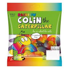 M&S Colin the Caterpillar Rainbow - 150g | British Store Online | The Great British Shop
