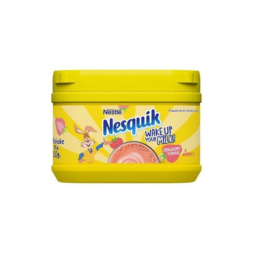 Nesquik Strawberry Flavoured Milkshake Mix - 300g | British Store Online | The Great British Shop