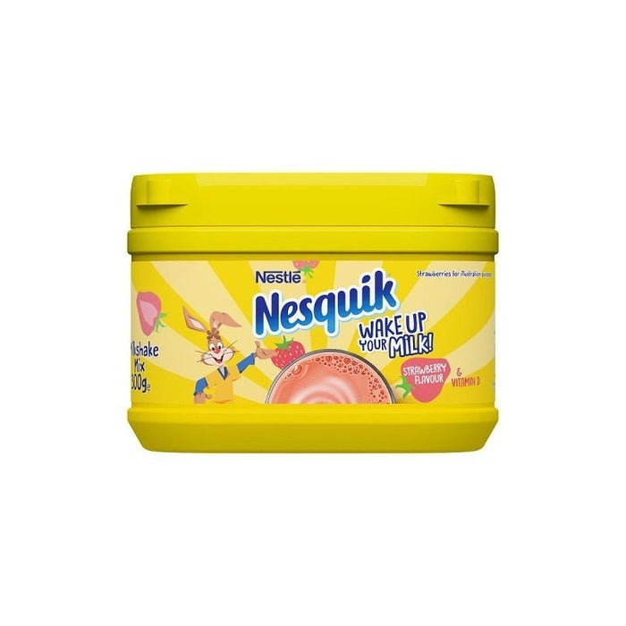 Nesquik Strawberry Flavoured Milkshake Mix - 300g | British Store Online | The Great British Shop