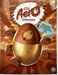 Nestlé Aero Brownie Egg - 236g imported British grocery product available in Canada