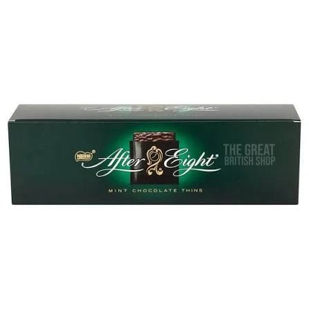 Nestlé After Eight Carton - 300g imported British grocery product available in Canada