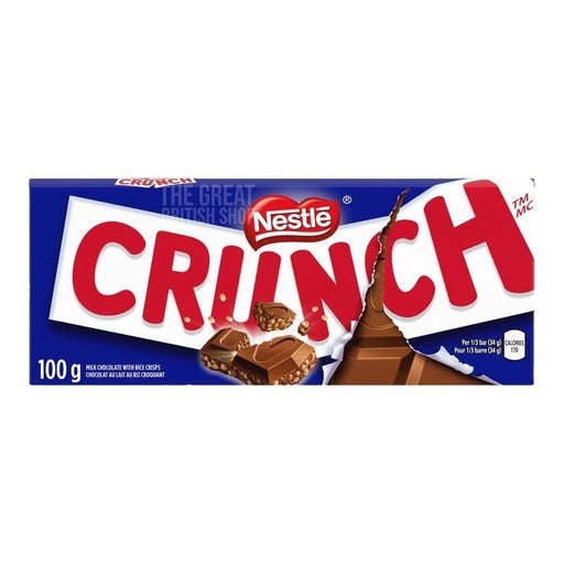 Nestle Crunch Milk Bar Dark - 100g imported British grocery product available in Canada
