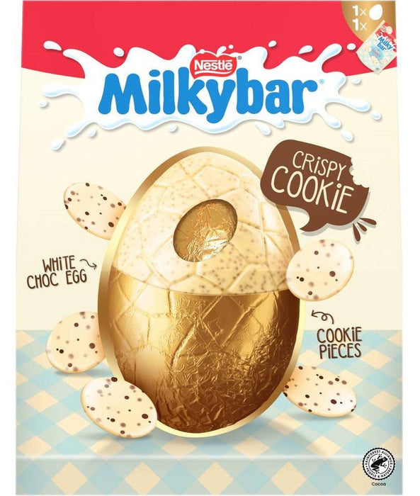 Nestlé Milkybar Crispy Cookie Egg - 236g | British Store Online | The Great British Shop