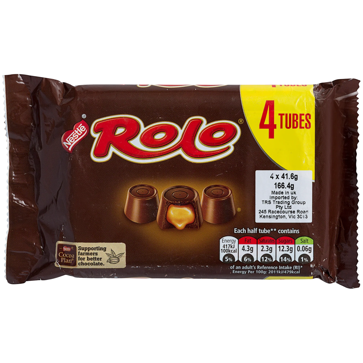 Nestle Rolo Rolls - 4 Pack | British Store Online — The Great British Shop