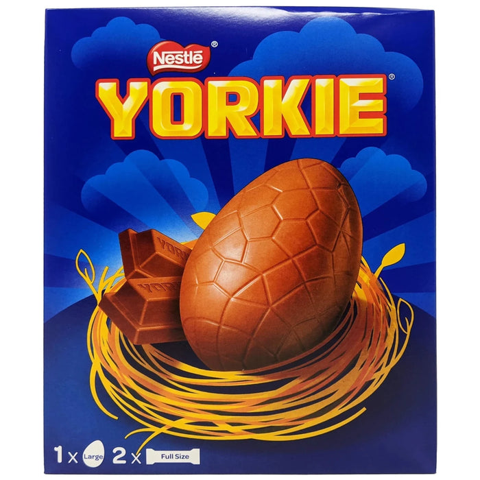 Nestlé Yorkie Large Egg - 196g | British Store Online | The Great British Shop