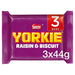 Nestle Yorkie Raisin & Biscuit- 3 pack imported British grocery product available in Canada