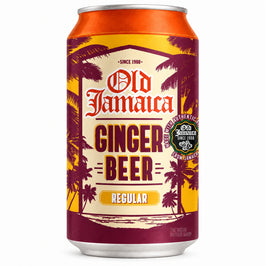 Old Jamaica Ginger Beer - 330ml, front view of the product packaging