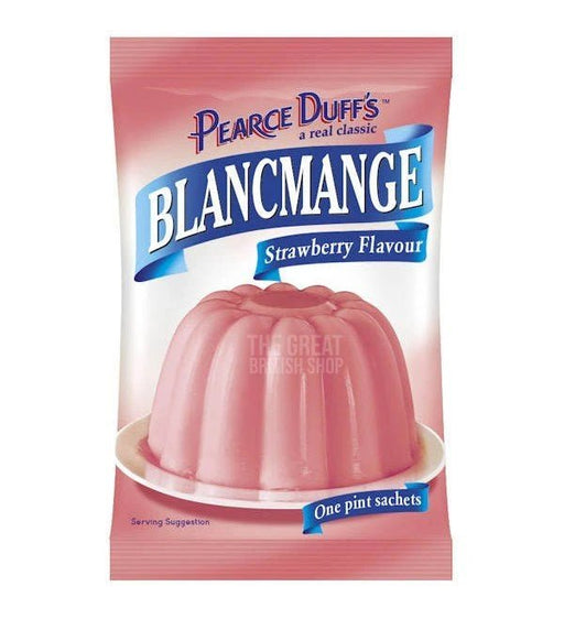 Pearce Duff's Blancmange Strawberry - 35g imported British grocery product available in Canada