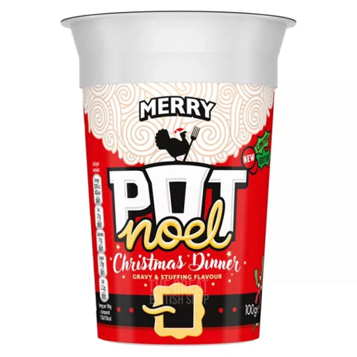 Pot Noodle Christmas Dinner - 100g imported British grocery product available in Canada