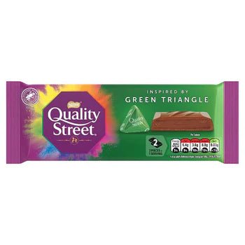 Quality Street Green Triangle Block - 84g | British Store Online | The Great British Shop