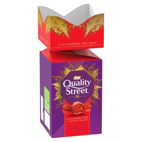 Quality Street Strawberry Delight Cracker - 290g | British Store Online | The Great British Shop