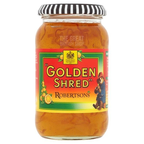 Robertson's Golden Shred Marmalade - 454g imported British grocery product available in Canada