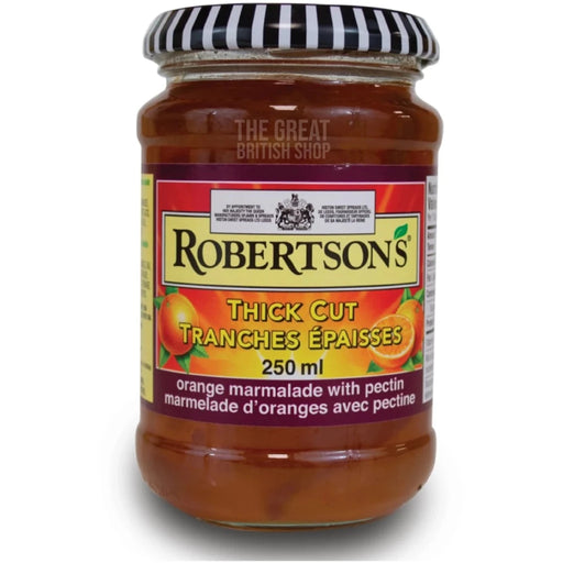 Robertson's Thick Cut Orange Marmalade - 250ml imported British grocery product available in Canada