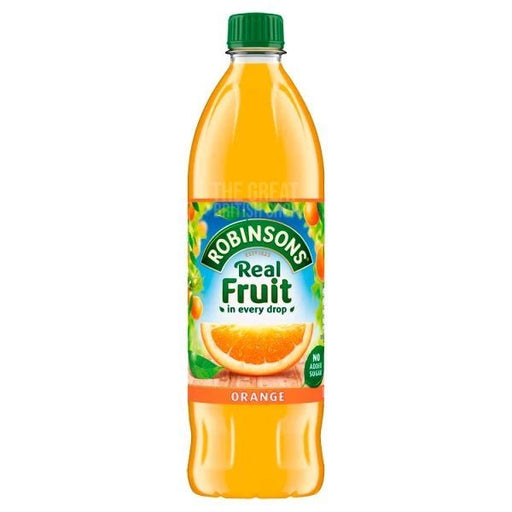Robinsons Orange Squash - 1L imported British grocery product available in Canada