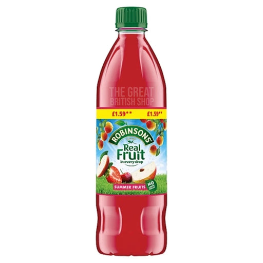 Robinsons Summer Fruit - 1L imported British grocery product available in Canada