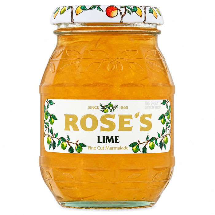 Rose's Lime Marmalade - 454g, front view of the product packaging