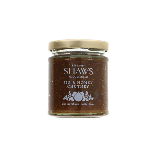 Shaws Fig & Honey Chutney - 195g | British Store Online | The Great British Shop