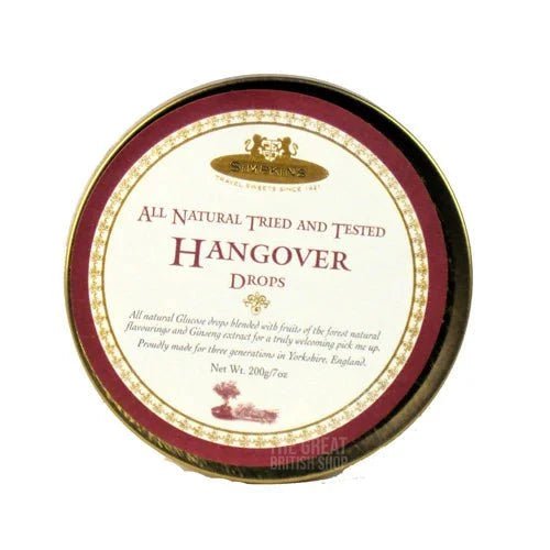 Simpkins Hangover Drops - 200g imported British grocery product available in Canada