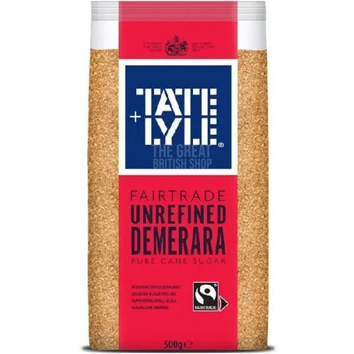 Tate & Lyle Unrefined Demerara Pure Cane Sugar imported British grocery product available in Canada