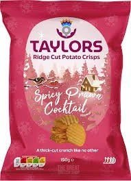Taylors Spicy Prawn Cocktail Crisps - 150g