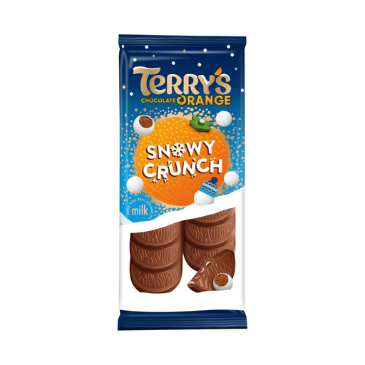 Terry's Chocolate Orange Snowy Crunch - 90g | British Store Online | The Great British Shop