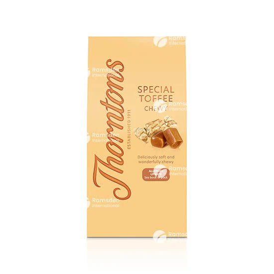 Thorntons Chewy Toffee Carton - 150g | British Store Online | The Great British Shop