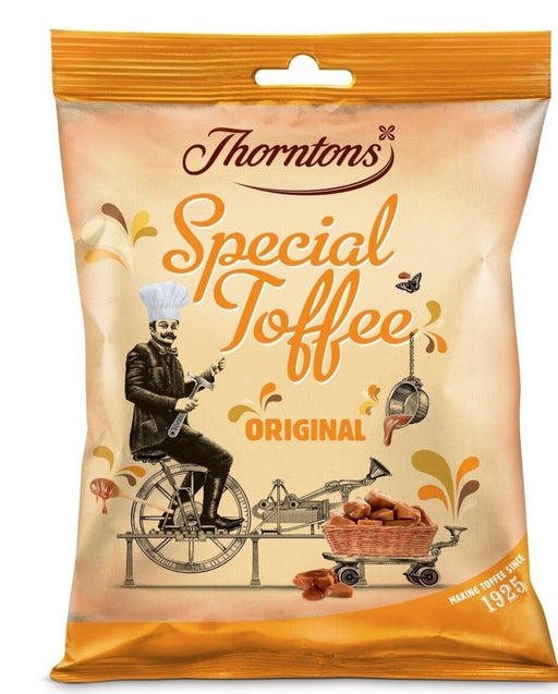 Thornton's Special Toffee Bag - 100g imported British grocery product available in Canada