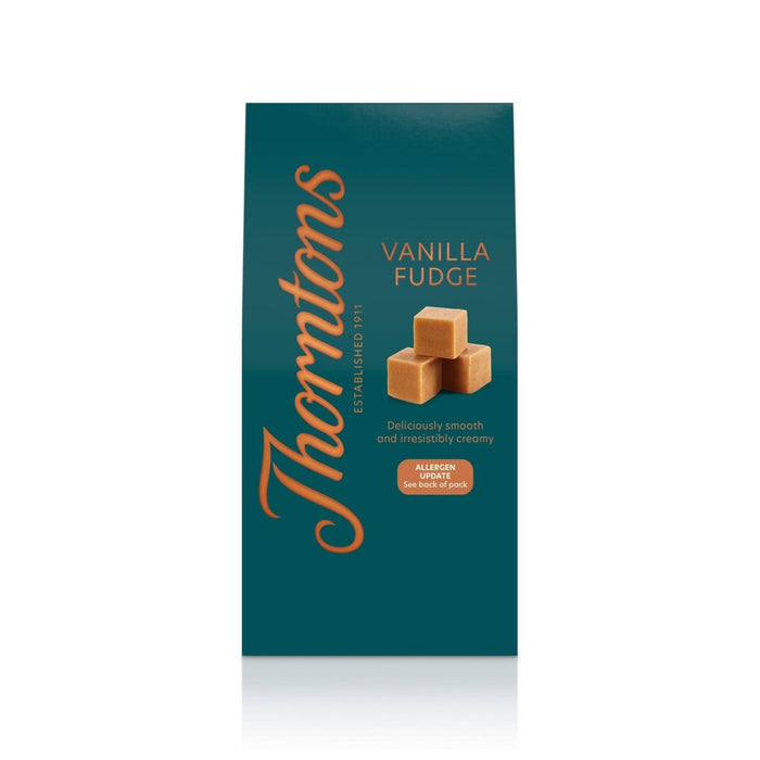 Thorntons Vanilla Fudge Carton - 150g | British Store Online | The Great British Shop